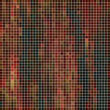 Abstract vector square pixel mosaic background Stock Illustration
