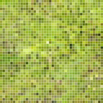 Abstract vector square pixel mosaic background Stock Illustration