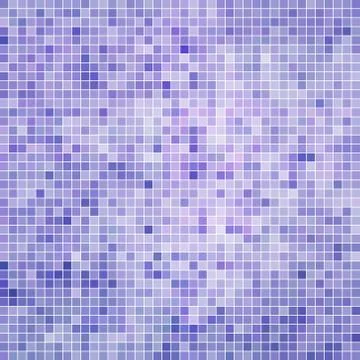 Abstract vector square pixel mosaic background Stock Illustration