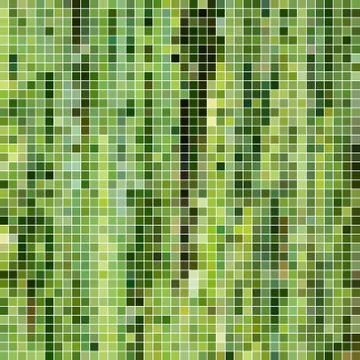 Abstract vector square pixel mosaic background Stock Illustration