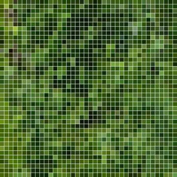 Abstract vector square pixel mosaic background Illustrazione stock