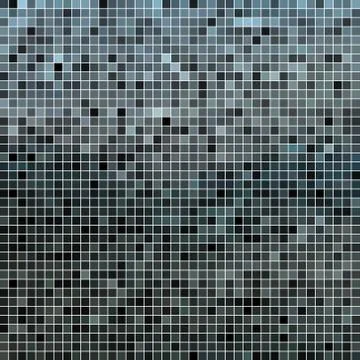 Abstract vector square pixel mosaic background Stock Illustration