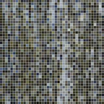 Abstract vector square pixel mosaic background Stock Illustration