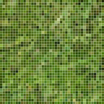 Abstract vector square pixel mosaic background Stock Illustration