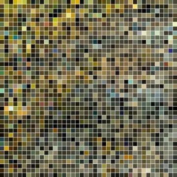 Abstract vector square pixel mosaic background Stock Illustration