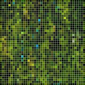 Abstract vector square pixel mosaic background Stock Illustration