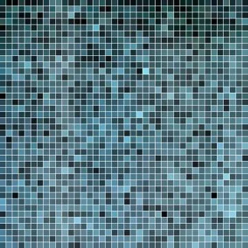 Abstract vector square pixel mosaic background Illustrazione stock