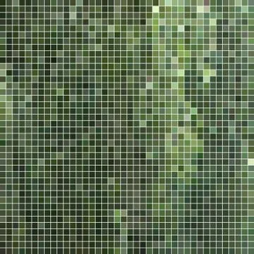 Abstract vector square pixel mosaic background Stock Illustration