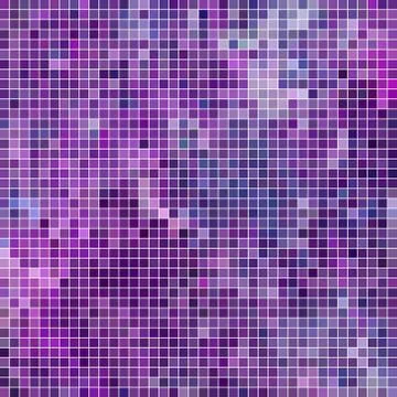 Abstract vector square pixel mosaic background 库存插图