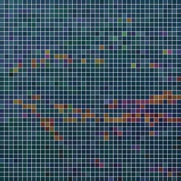 Abstract vector square pixel mosaic background Stock Illustration