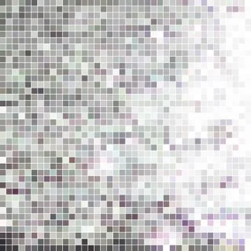 Abstract vector square pixel mosaic background Illustrazione stock