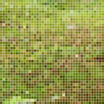 Abstract vector square pixel mosaic background Stock Illustration