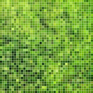 Abstract vector square pixel mosaic background Stock Illustration