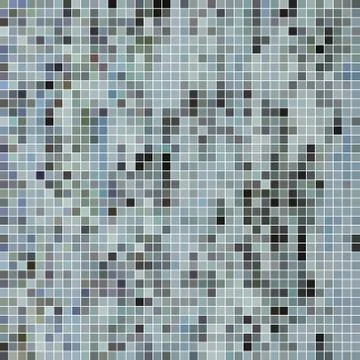 Abstract vector square pixel mosaic background Stock Illustration