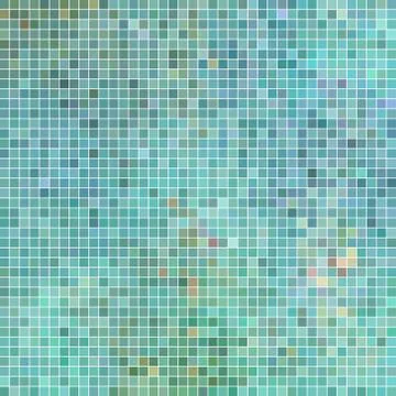 Abstract vector square pixel mosaic background Stock Illustration
