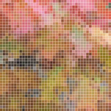 Abstract vector square pixel mosaic background Stock Illustration