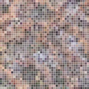 Abstract vector square pixel mosaic background Stock Illustration