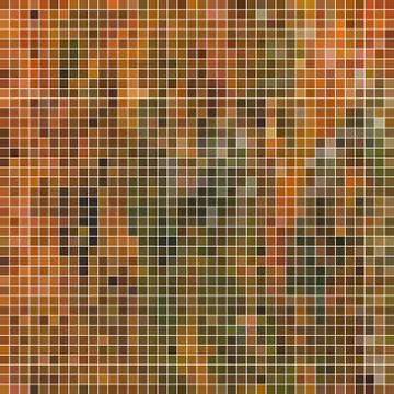 Abstract vector square pixel mosaic background Stock Illustration