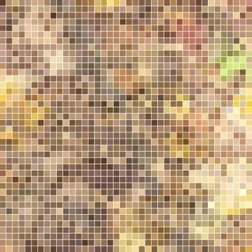 Abstract vector square pixel mosaic background 스톡 일러스트