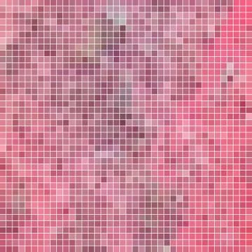 Abstract vector square pixel mosaic background 스톡 일러스트