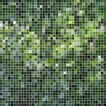 Abstract vector square pixel mosaic background Stock Illustration