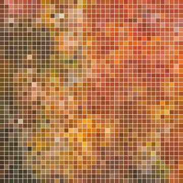Abstract vector square pixel mosaic background Stock Illustration