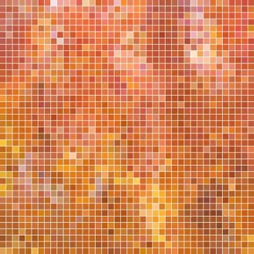 Abstract vector square pixel mosaic background Illustrazione stock