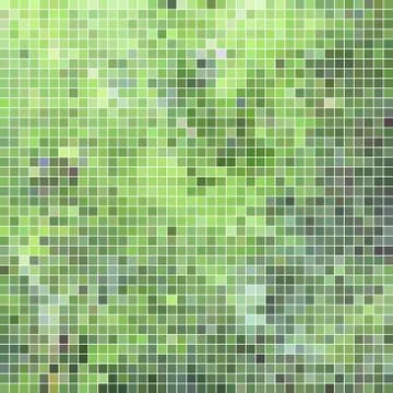 Abstract vector square pixel mosaic background 스톡 일러스트