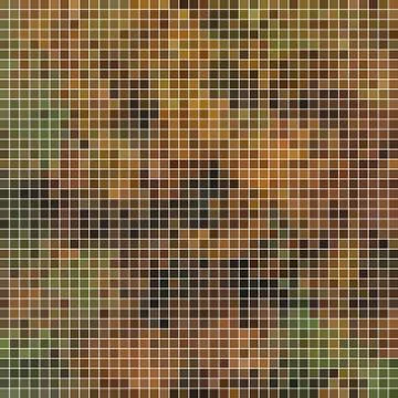 Abstract vector square pixel mosaic background Stock Illustration