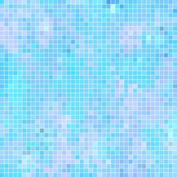 Abstract vector square pixel mosaic background Stock Illustration