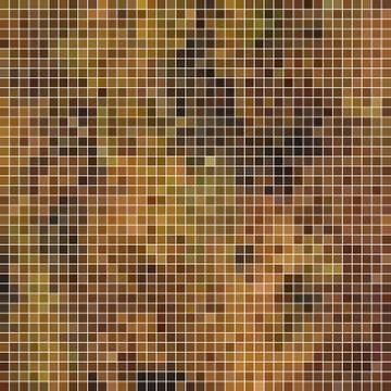 Abstract vector square pixel mosaic background Stock Illustration