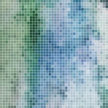 Abstract vector square pixel mosaic background 库存插图