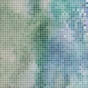 Abstract vector square pixel mosaic background Stock-Illustration