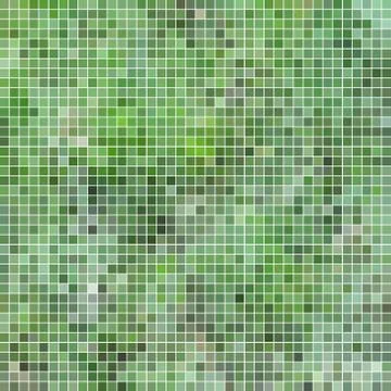 Abstract vector square pixel mosaic background Illustrazione stock