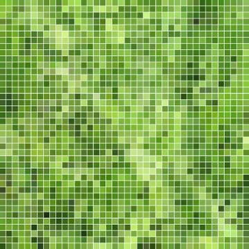 Abstract vector square pixel mosaic background Stock Illustration