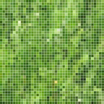 Abstract vector square pixel mosaic background Stock Illustration