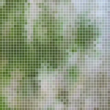 Abstract vector square pixel mosaic background Stock Illustration