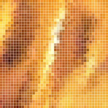 Abstract vector square pixel mosaic background 스톡 일러스트