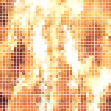 Abstract vector square pixel mosaic background 스톡 일러스트