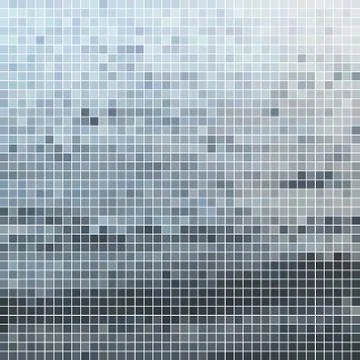 Abstract vector square pixel mosaic background 스톡 일러스트