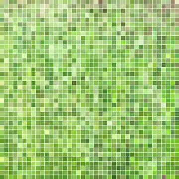 Abstract vector square pixel mosaic background Stock Illustration