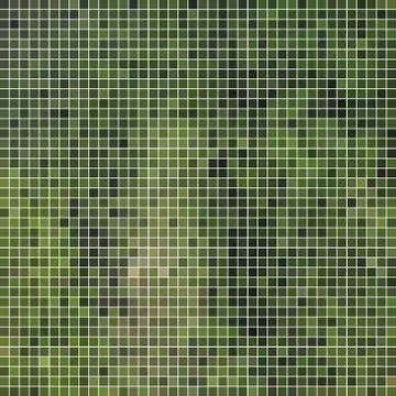 Abstract vector square pixel mosaic background Stock Illustration