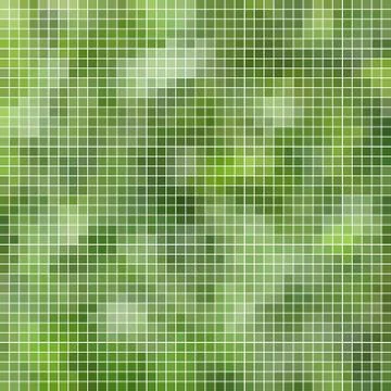 Abstract vector square pixel mosaic background Stock Illustration