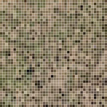 Abstract vector square pixel mosaic background Stock Illustration