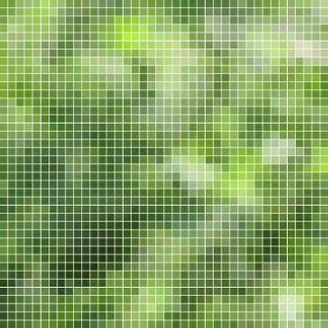 Abstract vector square pixel mosaic background Stock Illustration