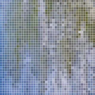 Abstract vector square pixel mosaic background イラスト素材