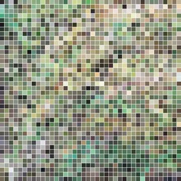 Abstract vector square pixel mosaic background Stock Illustration