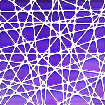 Abstract vector stained-glass mosaic background Stock Illustration