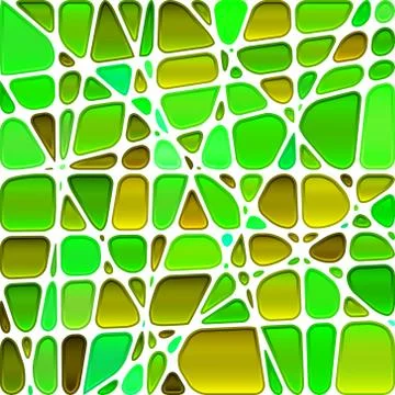 Abstract vector stained-glass mosaic background Stock Illustration