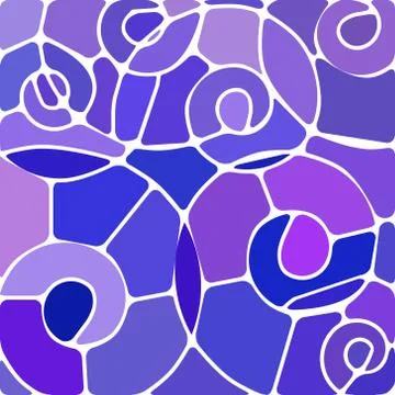 Abstract vector stained-glass mosaic background Stock Illustration